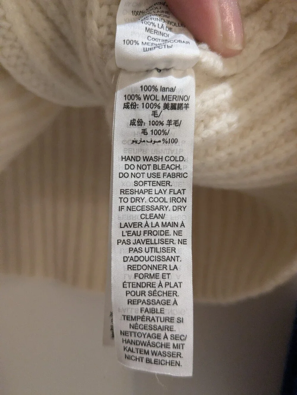 Tory Burch Ribbed Knit Sweater XL